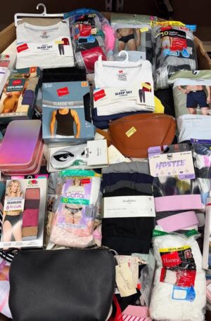 Apparel and Accessories Pallets – Mixed Fashion Lots For Sale